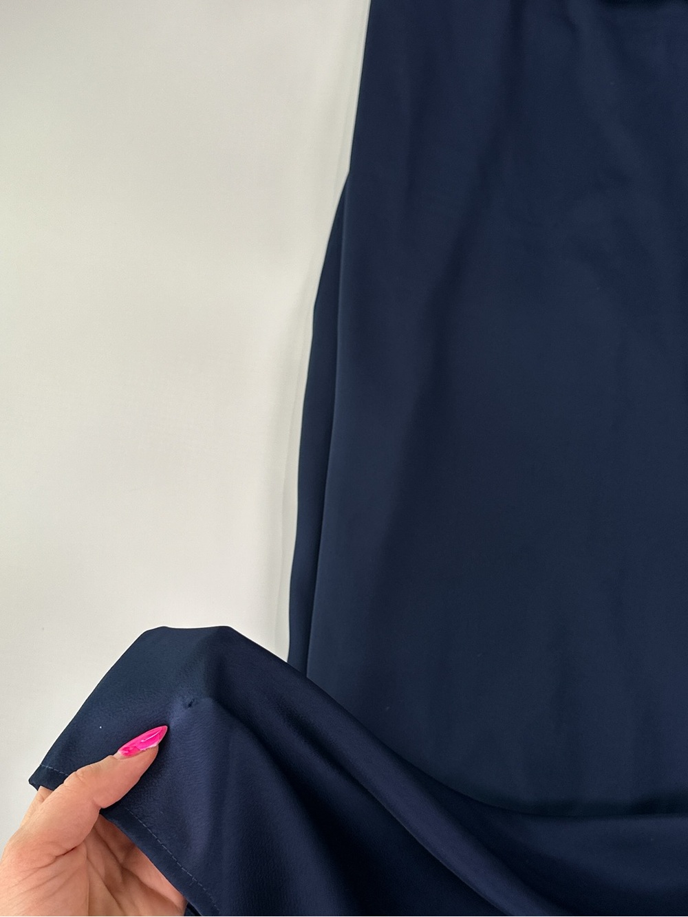 Lilly Pulitzer Carlynn Strapless Bow Side Slit Polyester Maxi Dress Navy Blue 12 - Picture 3 of 15